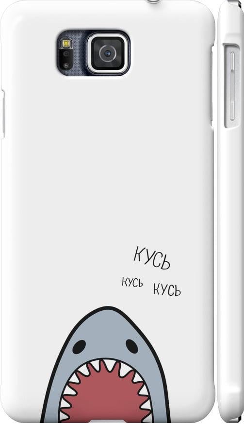Чехол на Samsung Galaxy Alpha G850F Акула (4870c-65-42517)