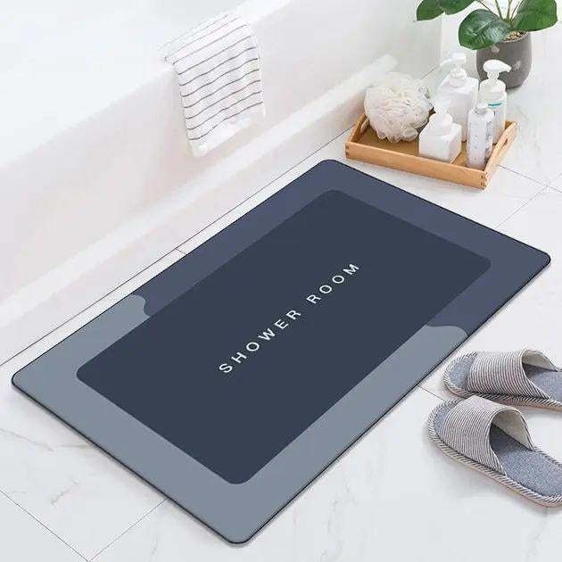 Коврик для ванны влагостойкий Shower Room из нескользящих материалов с быстрым высыханием 80x50 см (opt-102951) Коврик для ванны влагостойкий Shower Room из нескользящих материалов с быстрым высыханием 80x50 см (opt-102951)