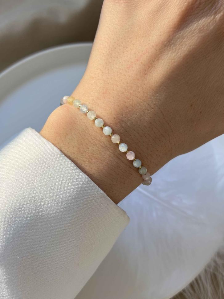 Браслет из морганита (5387)