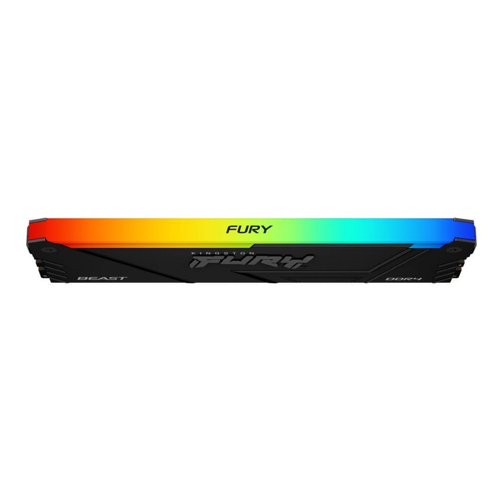 Пам'ять для настільних комп'ютерів Kingston Fury 32 GB DDR4 3200 MHz Beast RGB (KF432C16BB2A/32) - фото 4 Пам'ять для настільних комп'ютерів Kingston Fury 32 GB DDR4 3200 MHz Beast RGB (KF432C16BB2A/32) - фото 4