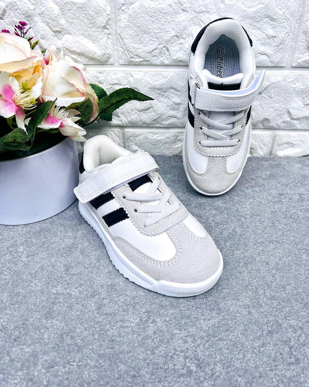 Кросівки унісекс Clibee 1830 р. 27 17 см Біло-сірий (1830-1)