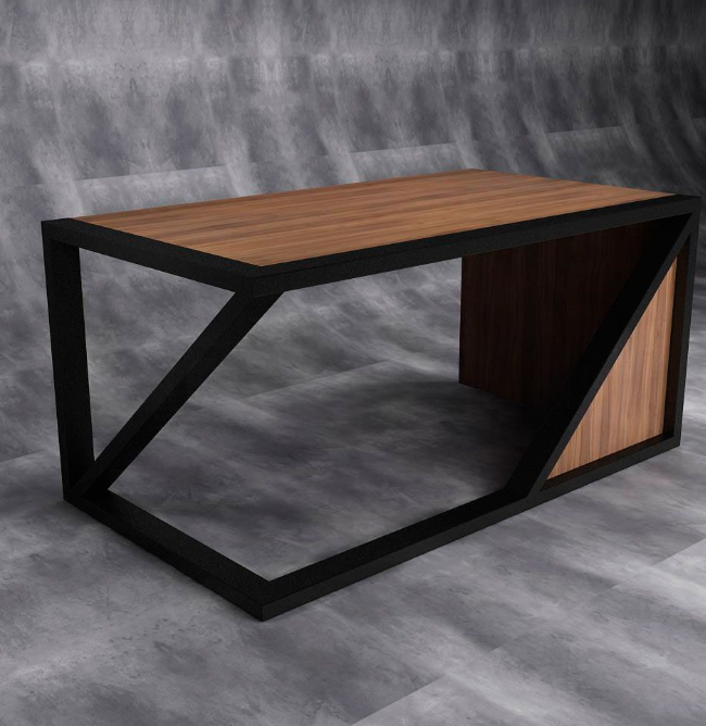 Письмовий стіл керівника EcoLoft IN-2048 Лофт Коричневий (23059199) - фото 3 Письмовий стіл керівника EcoLoft IN-2048 Лофт Коричневий (23059199) - фото 3