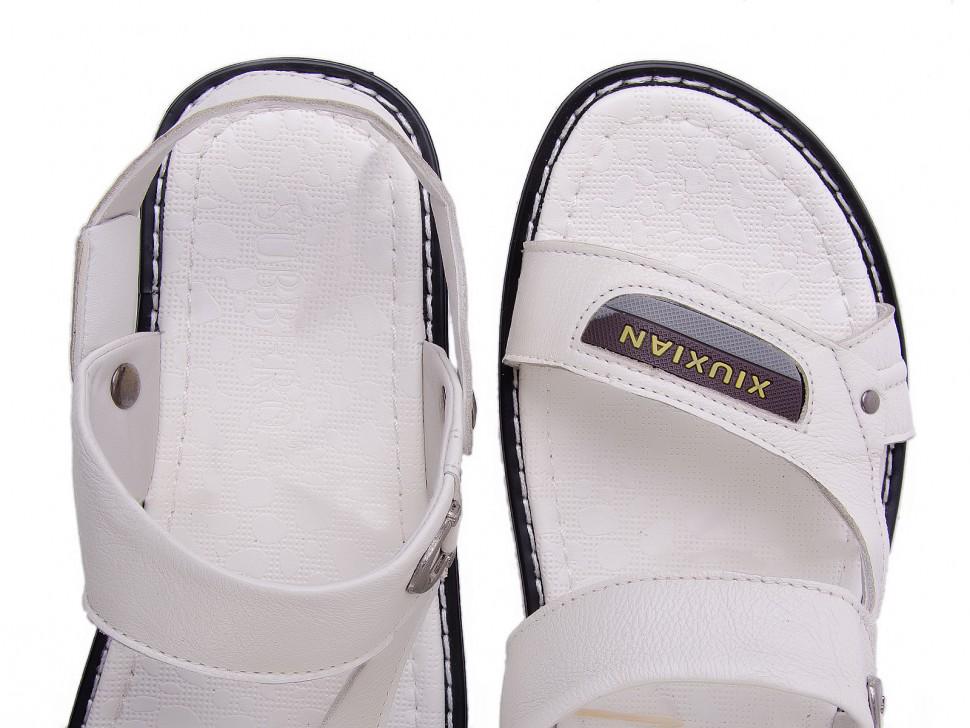 Шльопанці чоловічі Subbero 7142267 натуральна шкіра р. 42 Білий (8313) - фото 4 Шльопанці чоловічі Subbero 7142267 натуральна шкіра р. 42 Білий (8313) - фото 4