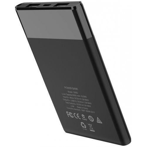 Повербанк Hoco B35D Entourage 2 USB 5000 mAh Черный (1211166516)