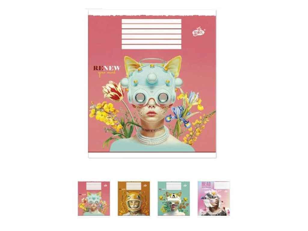 Тетрадь в линию Бріск 36 л. 20 шт. ТВ-7 №2400 Новый взгляд (1065715)