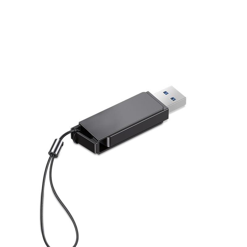 Флеш-пам'ять Usams Rotatable High Speed Flash Drive 64 Гб (US-ZB196) - фото 5