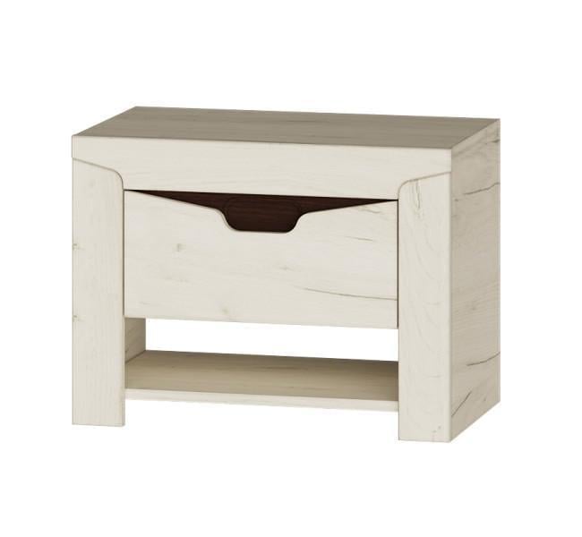 Тумба прикроватная Еверест Либерти Крафт белый (121366)