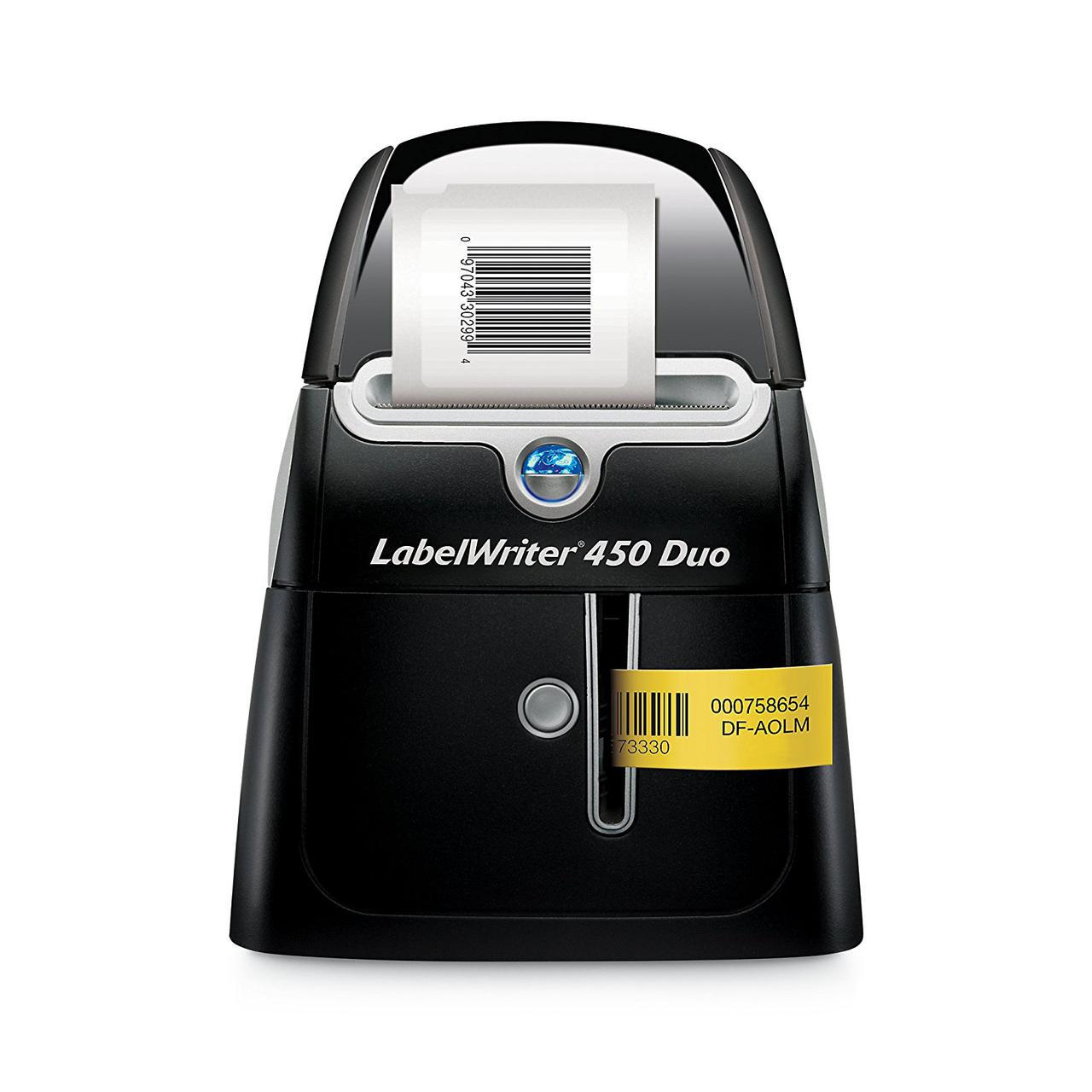 Термопринтер професійний DYMO Duo LabelWriter 450 (1055684015) - фото 2