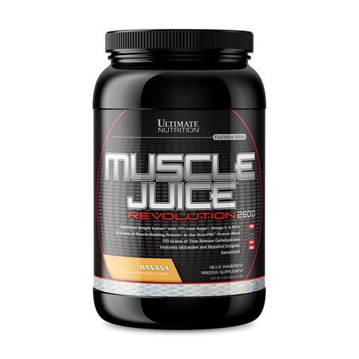 Гейнер Ultimate Nutrition Muscle Juice Revolution 2,1 кг Ванильный крем (00030-01)