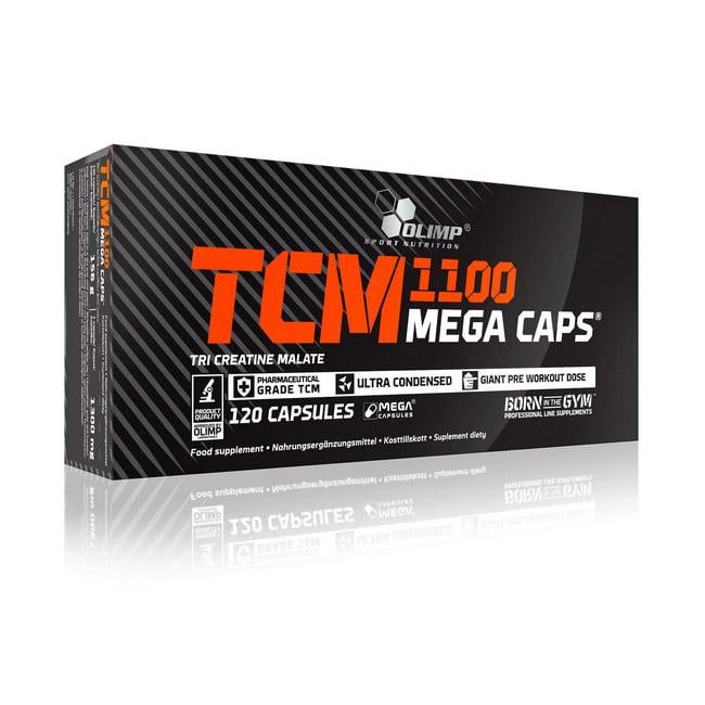 Трикреатин малат Olimp TCM Mega Caps 1100 120 капс.