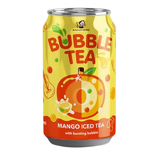 Напій Madam Hong Bubble Tea Mango Iced Tea with Bursting Bubble 315 мл