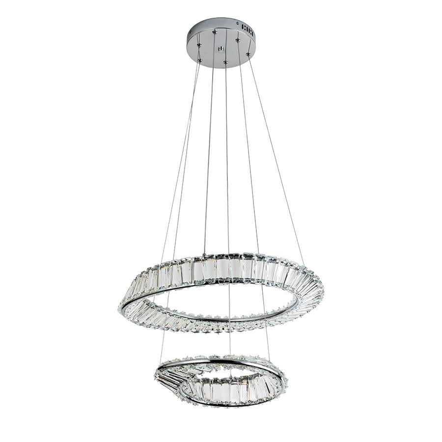 Люстра подвесная LED Levistella 799L8801 500/350 CH Хром (LVS5607) Люстра подвесная LED Levistella 799L8801 500/350 CH Хром (LVS5607)