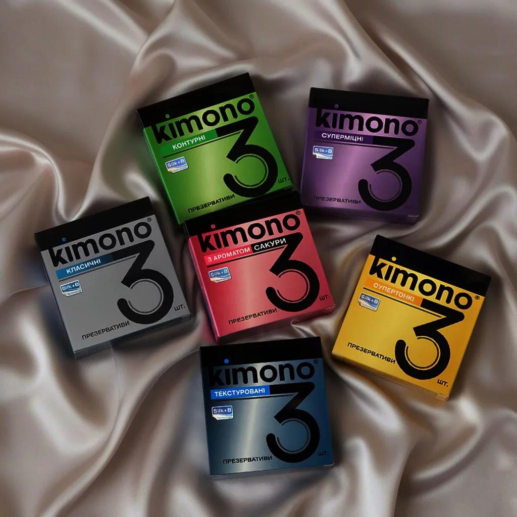 ᐉ Kimono презервативи мікс 36 шт. 6 видів по 2 пачки (000006733