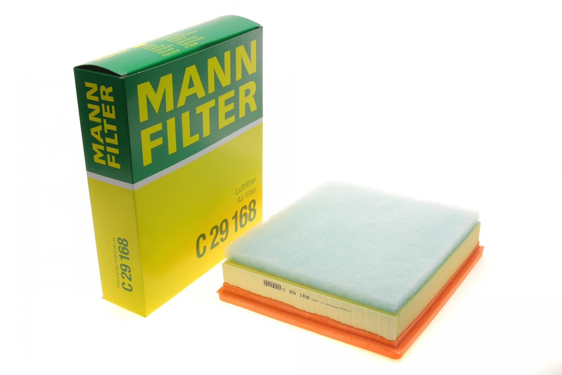 Фильтр воздушный Mann-Filter для Renault Master 2,2dCi/2,5dCi 03-/Opel Movano 2,2DTI/2,5CDTI 03-10 (C 29 168)