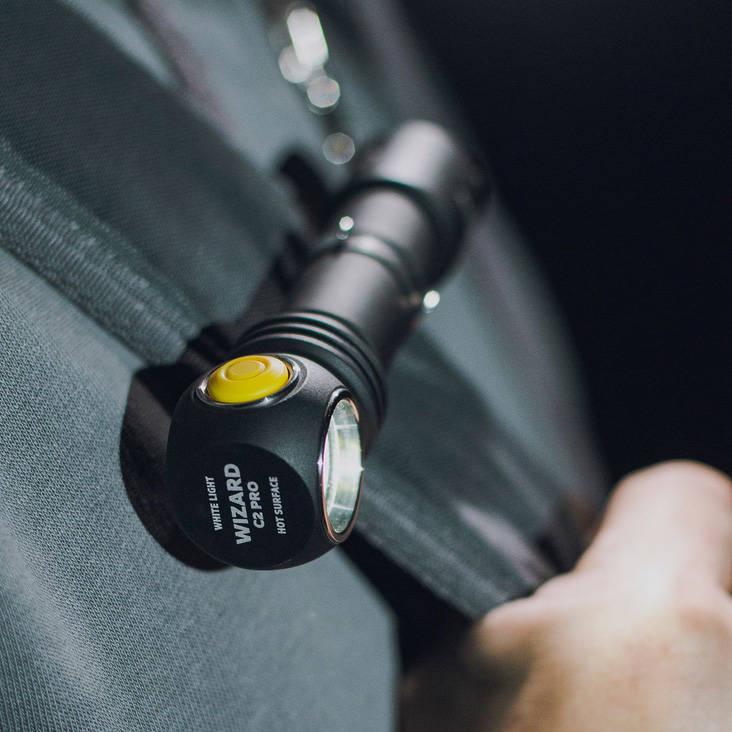 Мультифонарь Armytek Wizard C2 Pro v4 Magnet USB+ABM01+18650 XHP50.2 White - фото 9