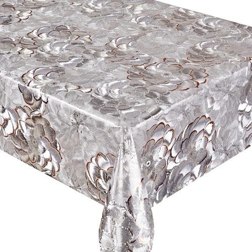 Клеенка вспененная Stenson MA-4731 ПВХ с тиснением на тканевой основе 1,37х20 м (11605965)