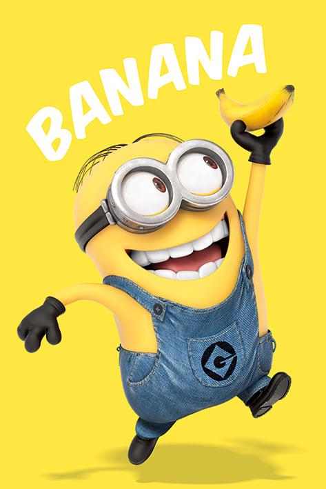 Постер плакат Гадкий Я/Despicable Me Banana 61x91,5 см