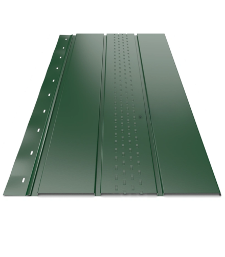 Софіт для даху перфорований металевий RAL6005  (476789345)