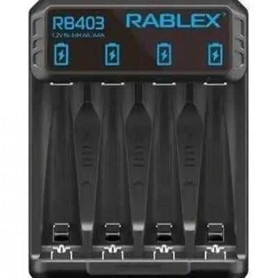 Зарядное устройство Rablex RB403 на 4 AA/AAA R3/R6 1,2V