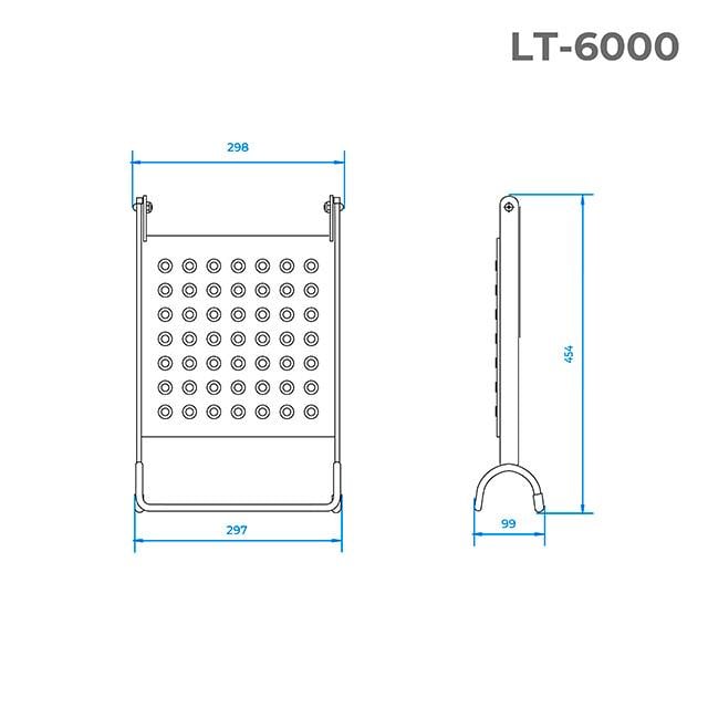 Cтупінь-полиця знімна Intertool LT-6000 (9284114) - фото 3