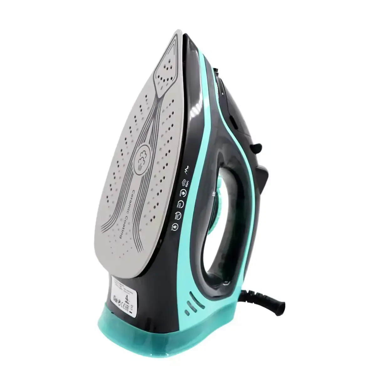 Утюг паровой RAF с керамической подошвой 2200 Вт (R.1250B) Утюг паровой RAF с керамической подошвой 2200 Вт (R.1250B)