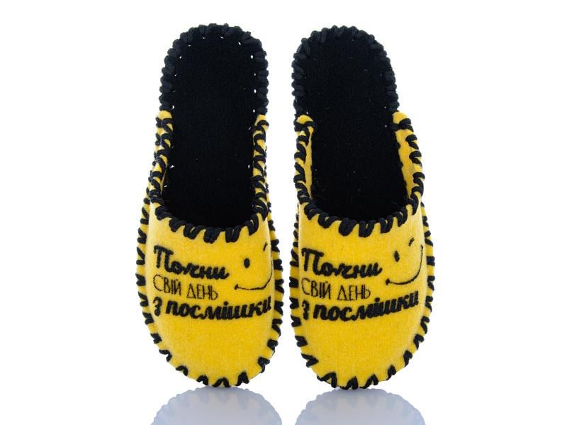 Тапочки фетровые женские VENDS 212 р. 36-37 Желтый