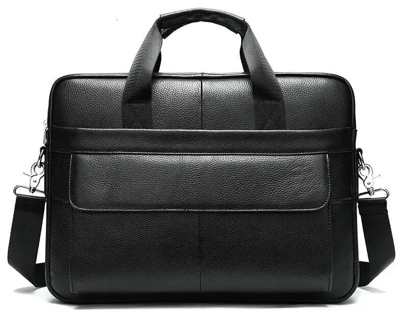 Мужская сумка Vintage 14628 кожаная Черный (31145768)