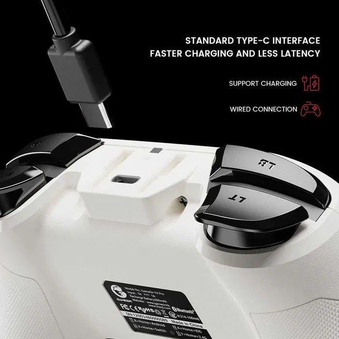 Геймпад беспроводной GameSir T4 Pro White для Nintendo/Android/iOS/Windows (2216799234) - фото 7