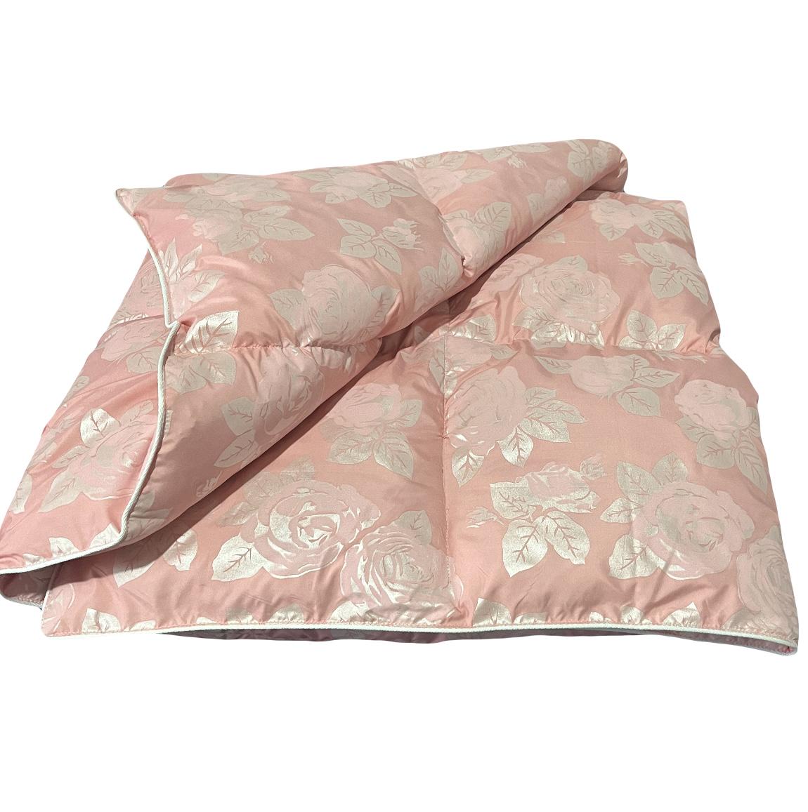 Ковдра пухова касетна Catalea зима 200x220 см Рожевий (7329) - фото 2 Ковдра пухова касетна Catalea зима 200x220 см Рожевий (7329) - фото 2