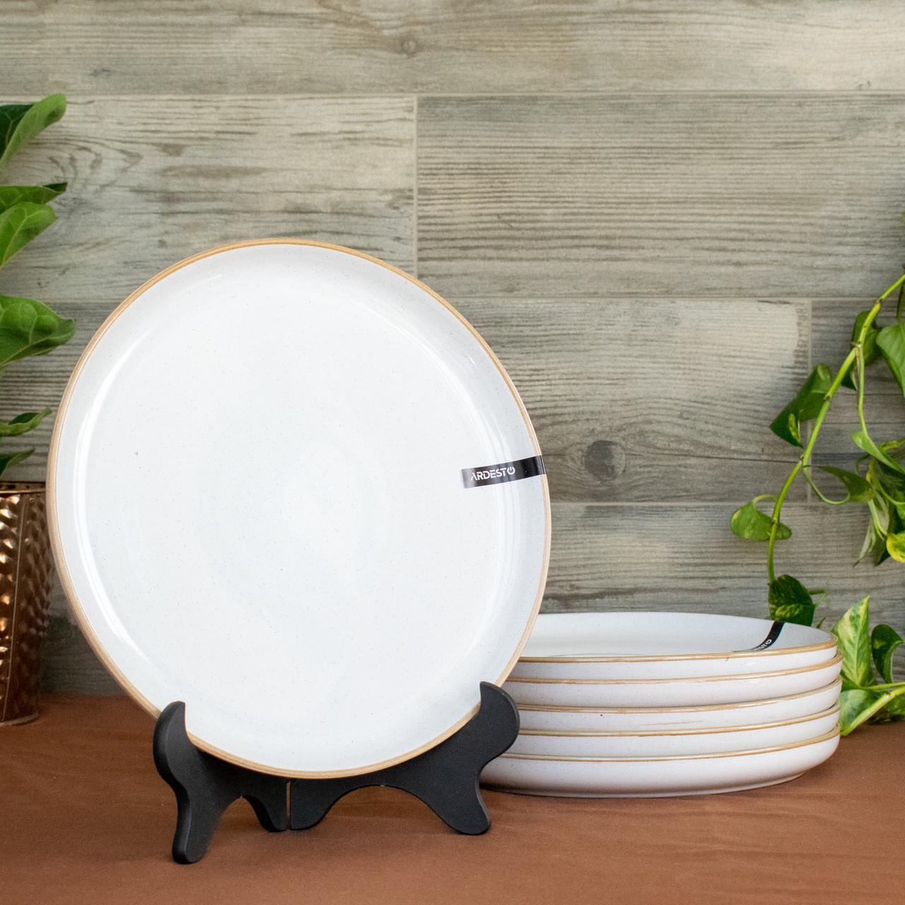 Сервиз из керамической посуды Ardesto Apulia 30 White - фото 5