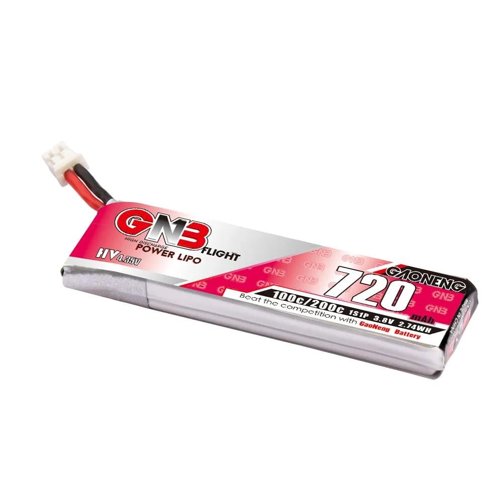 Батарея GNB 1S 720 mAh 3,8V 100C/200C PH2.0 с кабелем