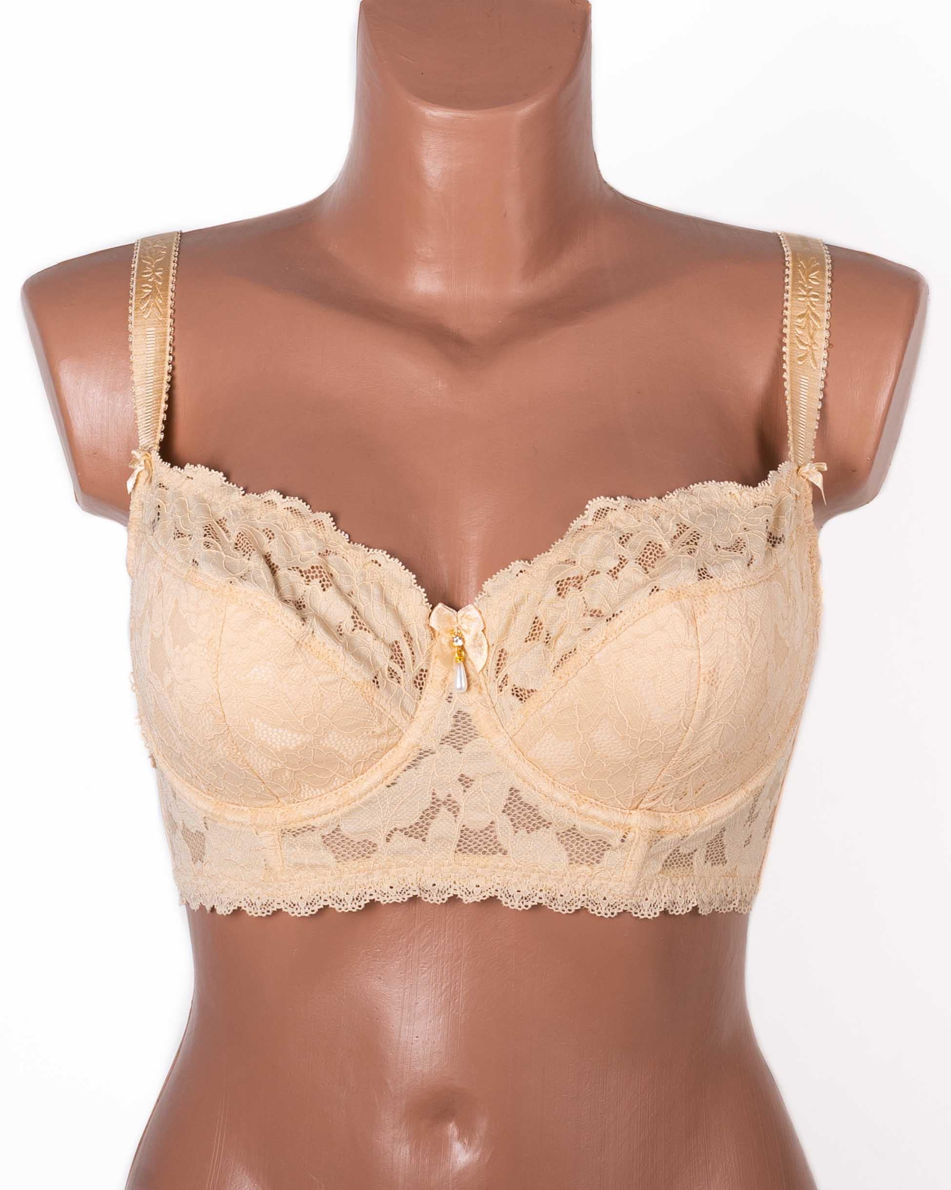 Бюстгальтер корсетний 11863 м’який напівпоролон D75 Беж (11863-2)