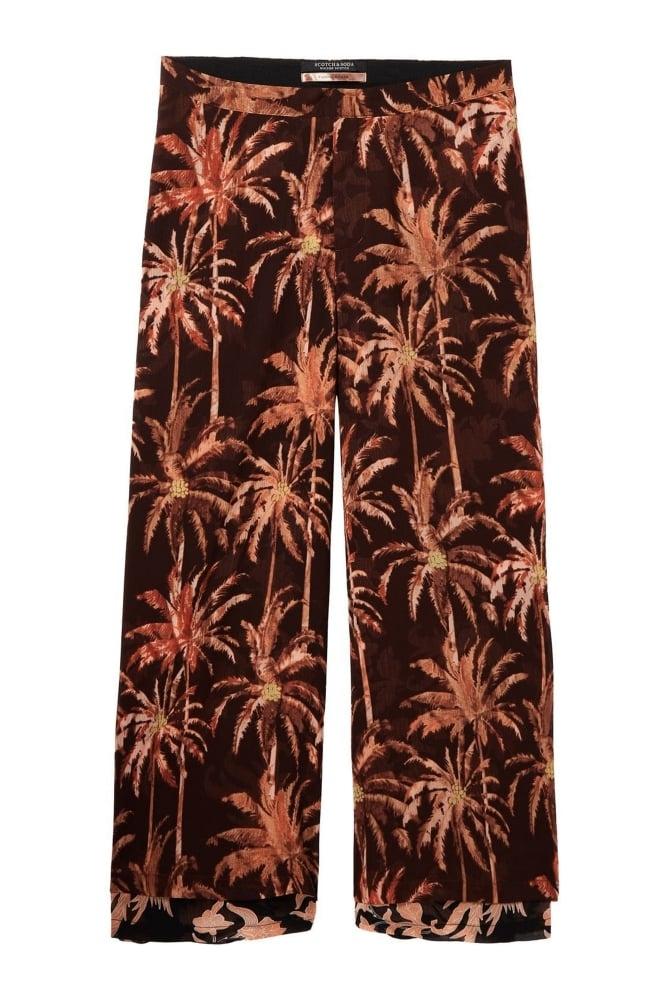 Брюки женские Scotch & Soda XS Коричневый (143521b02)