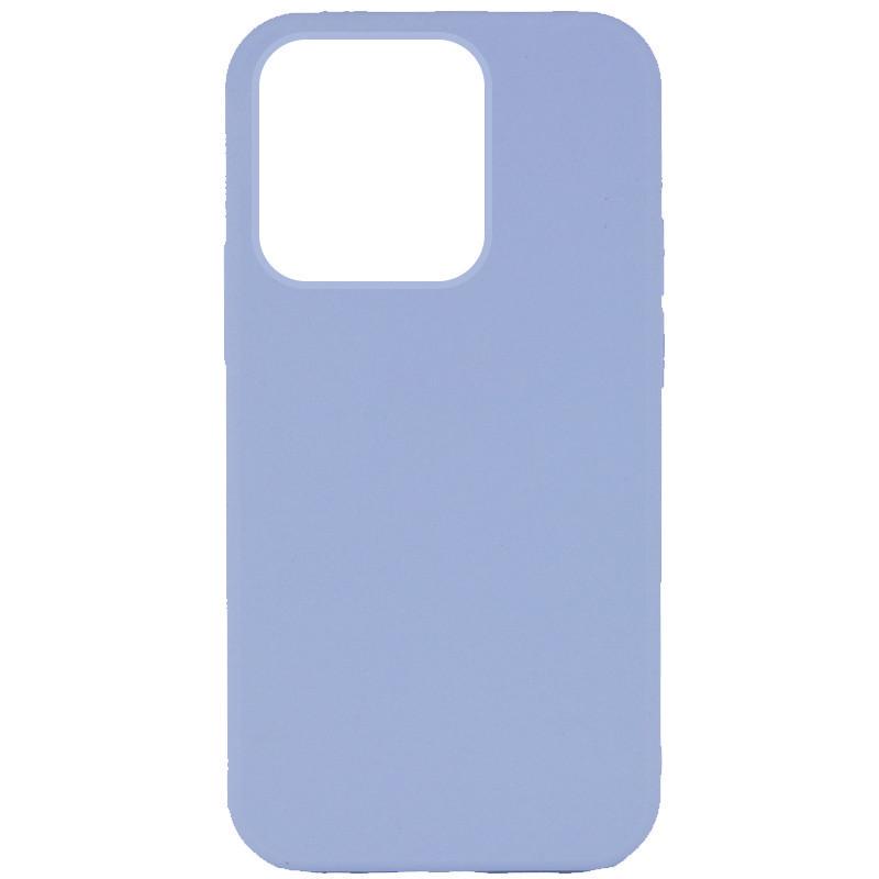 Протиударний Чохол Silicone Case Full Protective (AA) для Apple iPhone 14 Pro (6.1") Lilac Blue