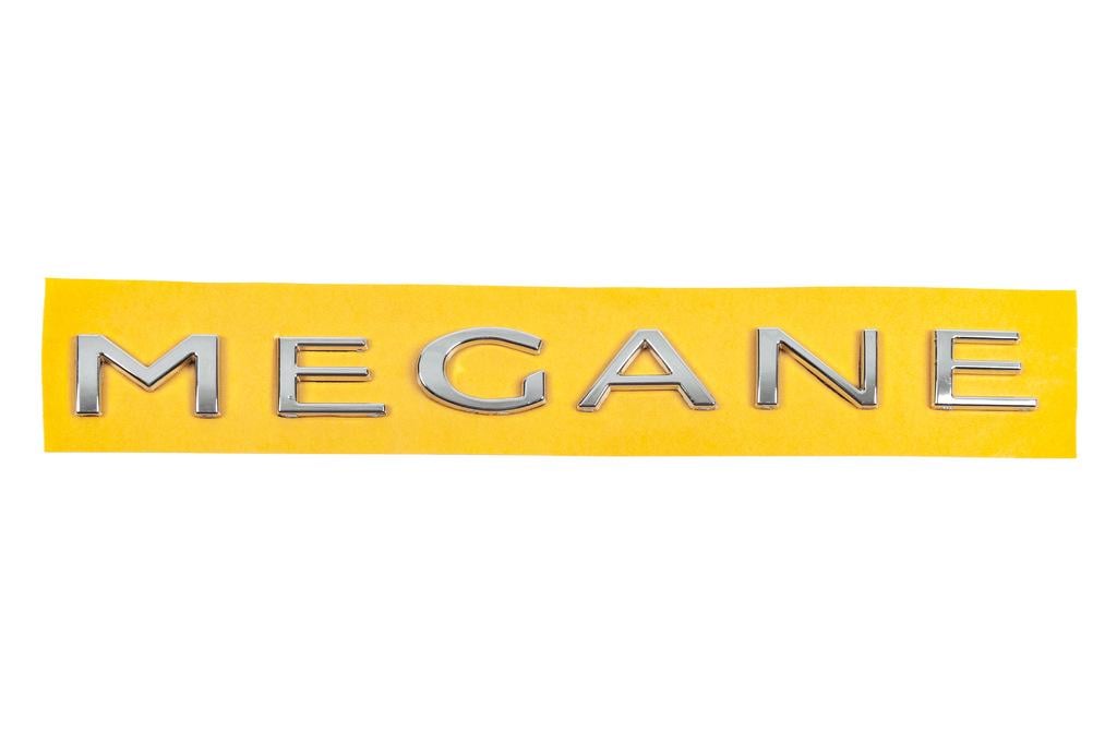 Надпись Megane 908897337R Davs Auto для Renault Megane III 2009-2016 гг. abs-пластик Хром