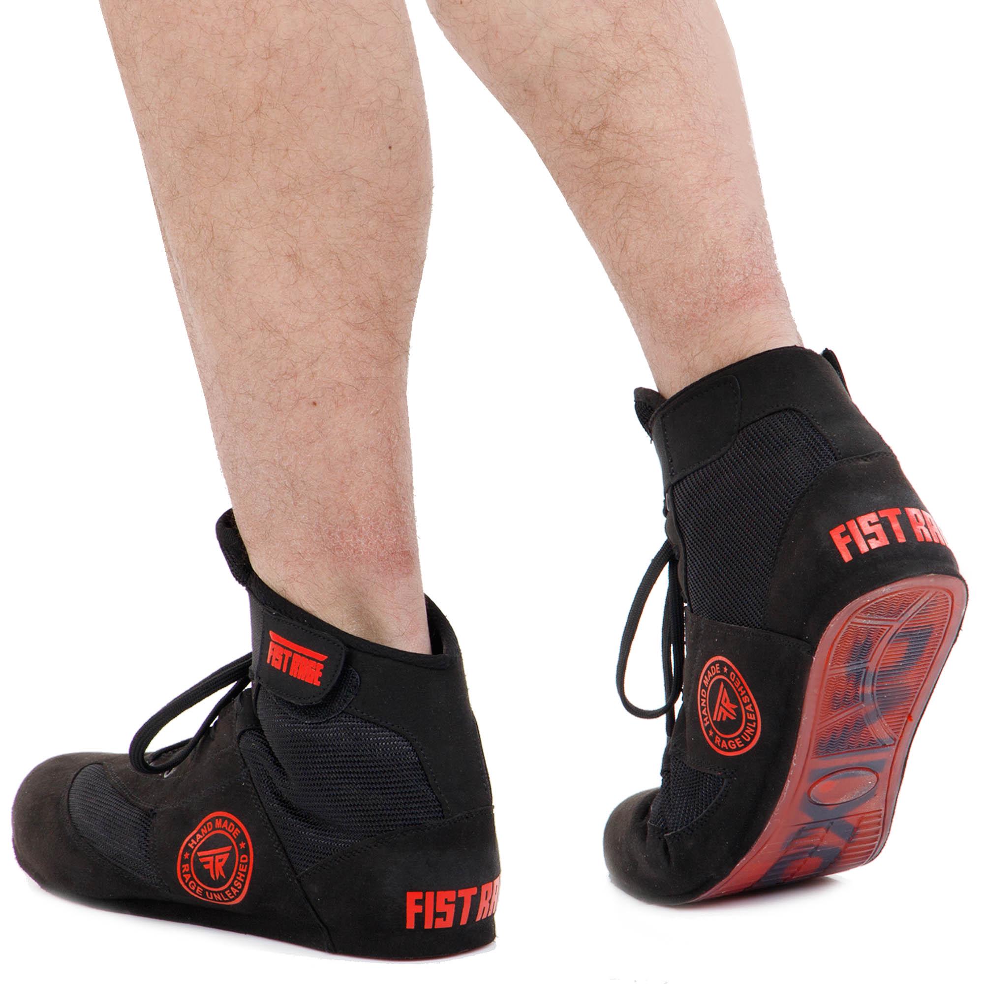 Боксерки FISTRAGE VL-8483 р. 38 Черно-красный (37508157) - фото 4 Боксерки FISTRAGE VL-8483 р. 38 Черно-красный (37508157) - фото 4