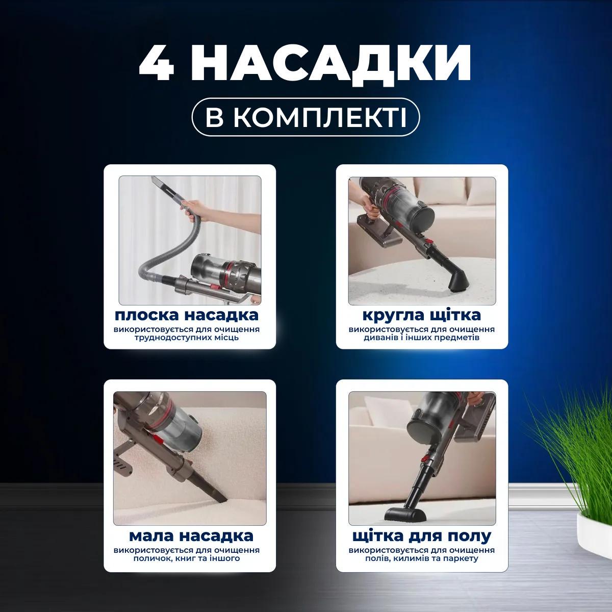 Пилосос SK-3378 без мішка 2000 Вт (45771-SK-3378_1384) - фото 8 Пилосос SK-3378 без мішка 2000 Вт (45771-SK-3378_1384) - фото 8