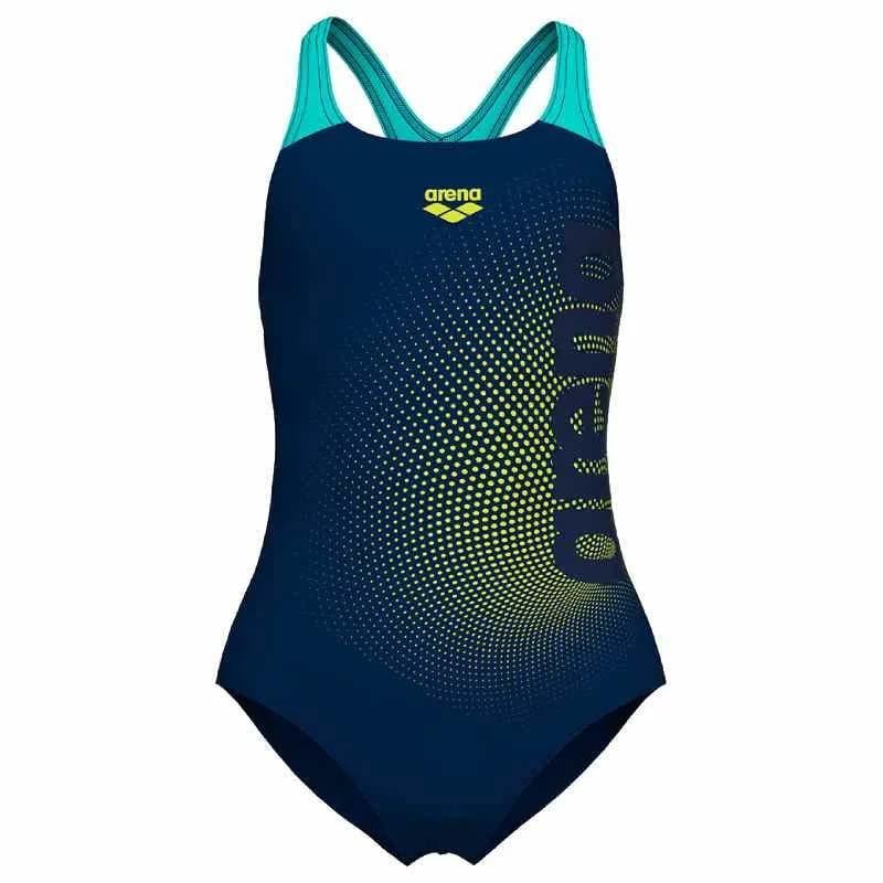 Купальник детский Arena DIM LIGHT SWIMSUIT SWIM PRO BA 128 см Синий (008104-708 128)