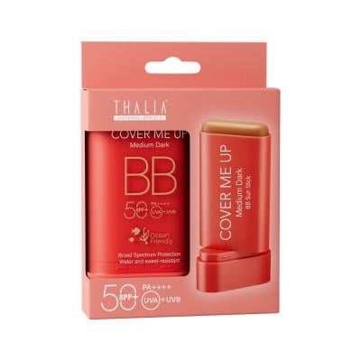 Крем-стик для лица ВВ Thalia Medium Dark Солнцезащитный SPF 50 20 мл (222004)