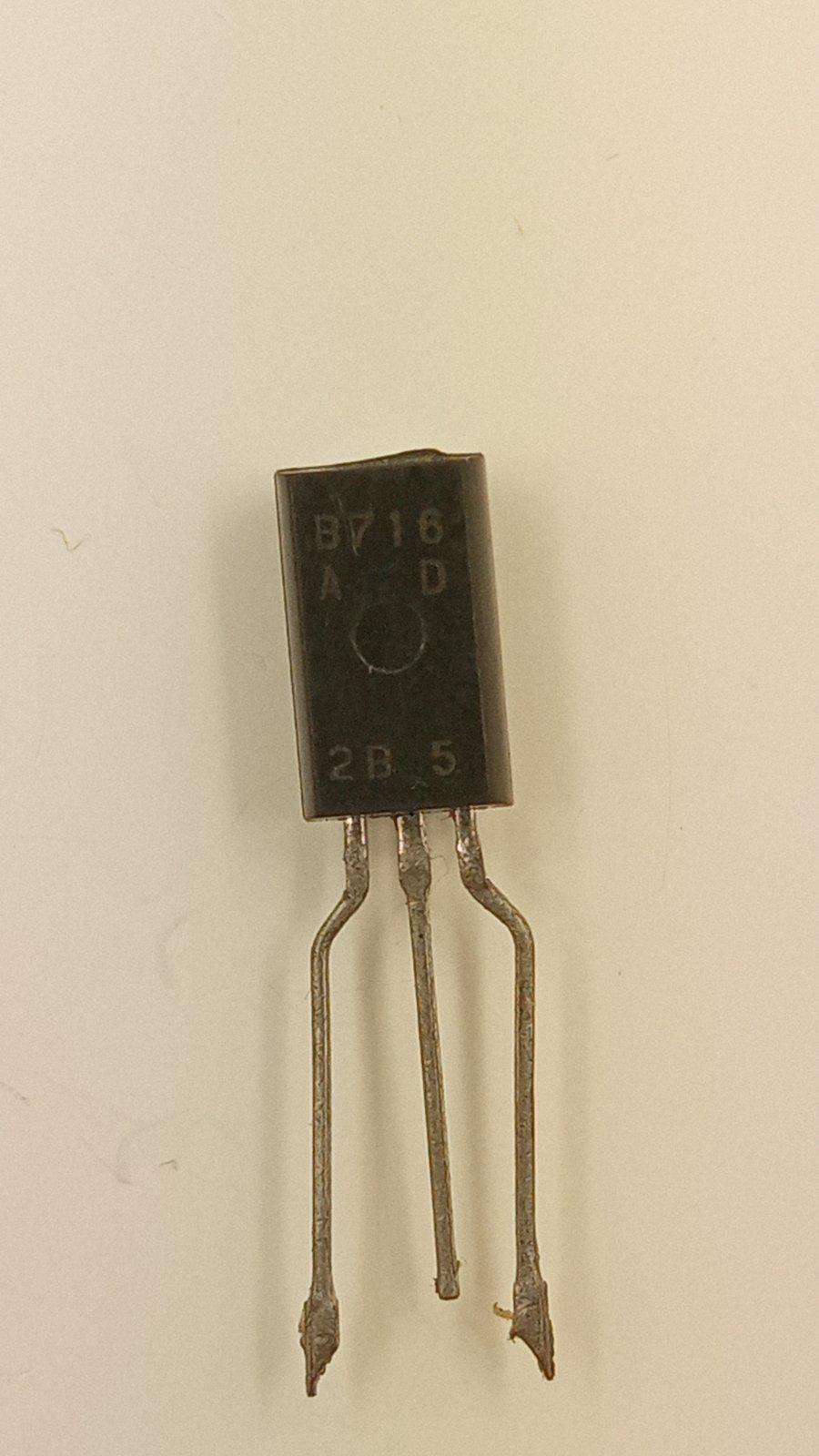 Транзистор 2SB716 pnp 120V 50mA 750mW TO-92 (14608)