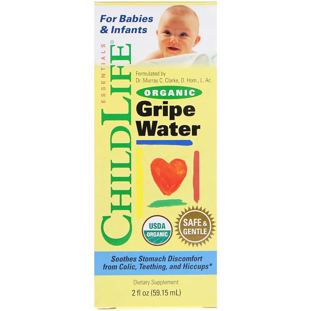 Дитяча водичка від коліків Organic Gripe Water ChildLife 59,15 мл (CDL14000) Дитяча водичка від коліків Organic Gripe Water ChildLife 59,15 мл (CDL14000)