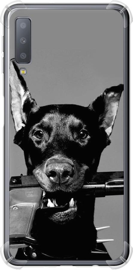 Чохол на Samsung Galaxy A7 (2018) A750F Доберман (2745sp-1582-42517)
