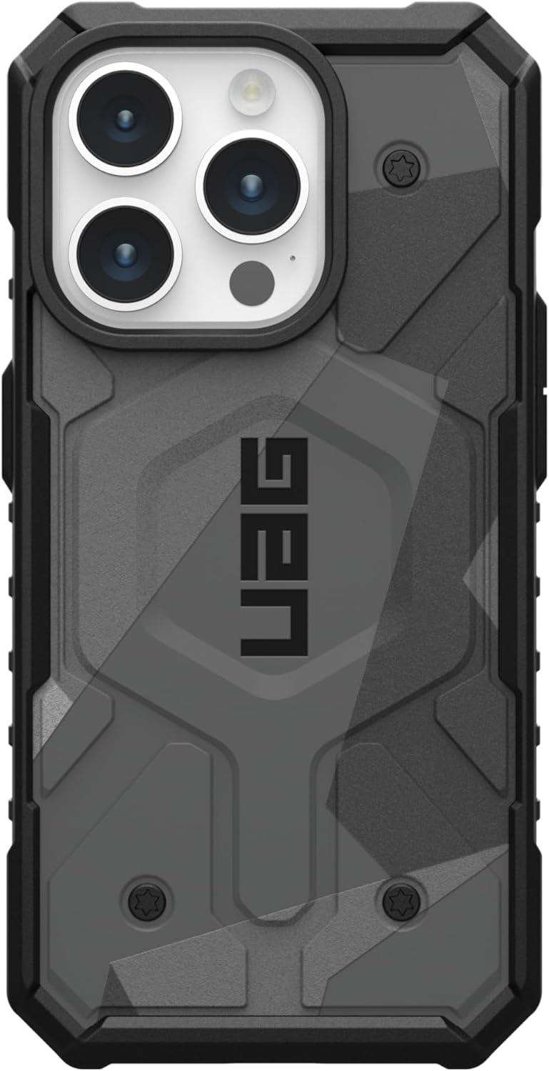 Чехол накладка для телефона UAG Pathfinder SE MagSafe Apple iPhone 15 Pro Серый