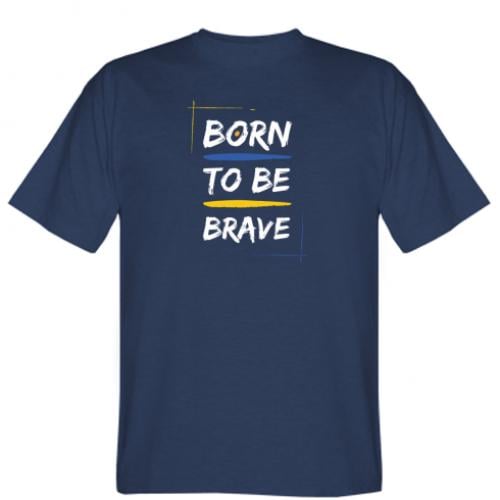 Футболка мужская Stedman Born to be Brave L Синий (12732104-8-181609-L)