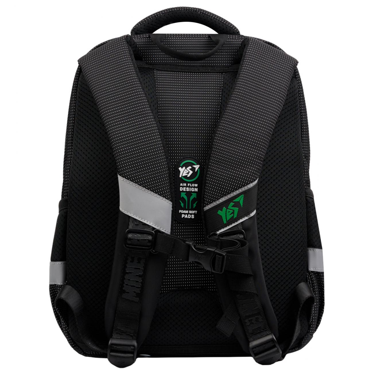 Шкільний рюкзак з чохлом від дощу YES Minecraft Game S-52 Ergo (559892/995082) - фото 2 Шкільний рюкзак з чохлом від дощу YES Minecraft Game S-52 Ergo (559892/995082) - фото 2