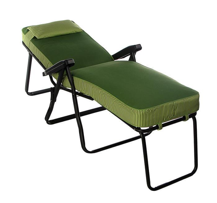 Шезлонг Ost-Fran Janet texsilk Зеленый (2943) - фото 3 Шезлонг Ost-Fran Janet texsilk Зеленый (2943) - фото 3