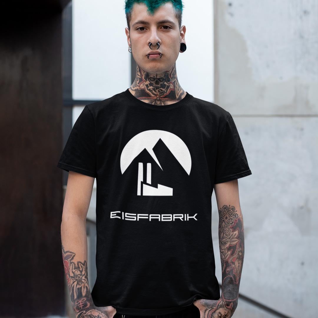 Футболка мужская Eisfabrik Logo 2XL Черный (32698152)