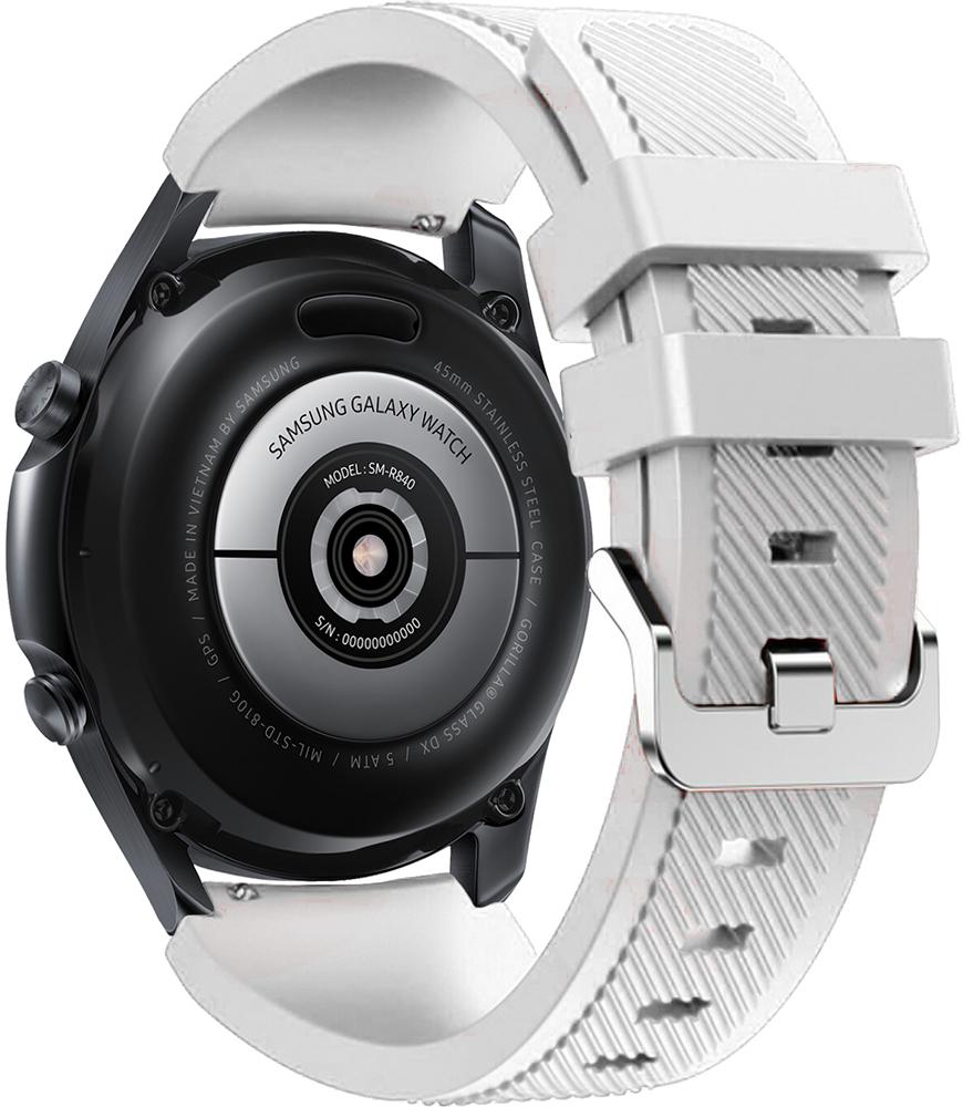 Ремешок Cross для Galaxy Watch 3 45 мм White (19504) - фото 2 Ремешок Cross для Galaxy Watch 3 45 мм White (19504) - фото 2