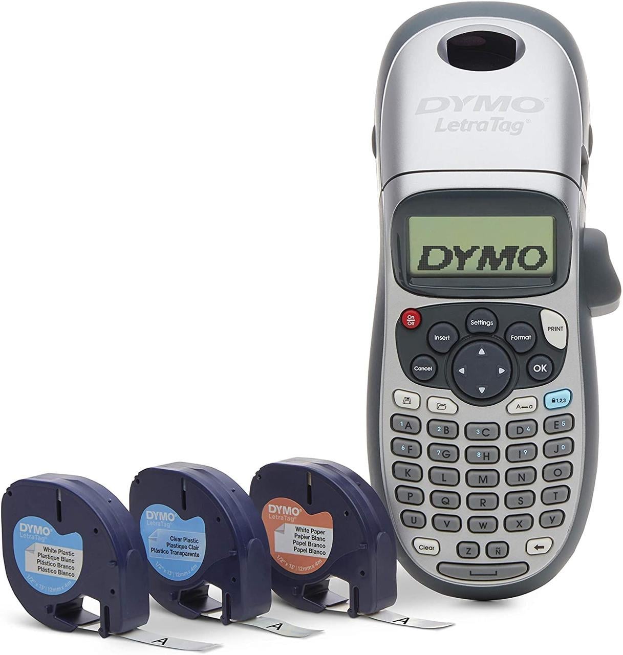 Принтер этикеток LetraTag DYMO с 3-мя лентами (1296677094)