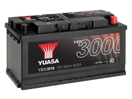 Аккумулятор Yuasa YBX3019 12 V 95 Ah 850 A